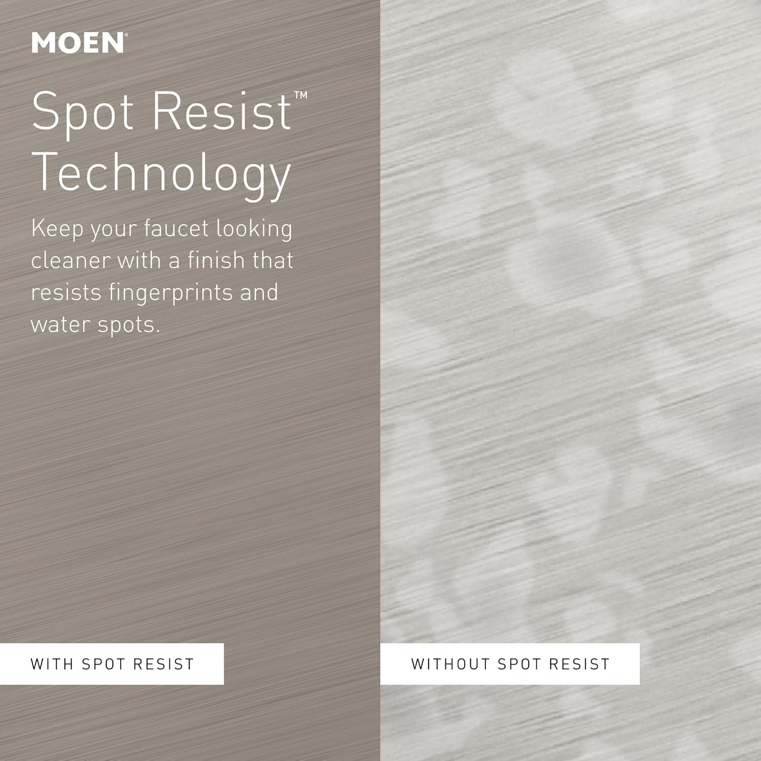 Moen Adler Spot Resist Stainless One-Handle High Arc Pulldown Kitchen Faucet with Power Clean, 87233SRS