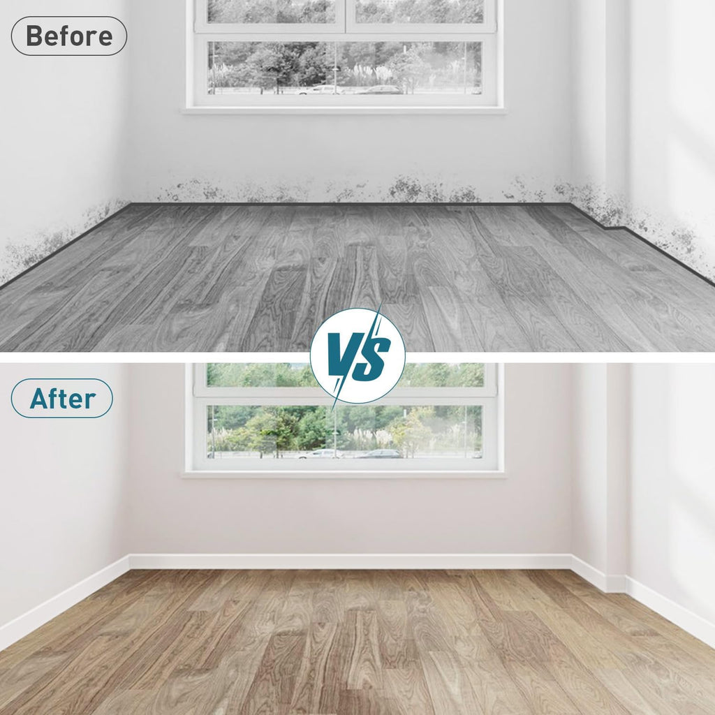 Flexible Baseboard Molding Trim, 4 Inch Vinyl Wall Base with Wider Self-Adhesive Peel and Stick Cove Base, Rubber Wall Base Moulding Trim, 20 Feet, White